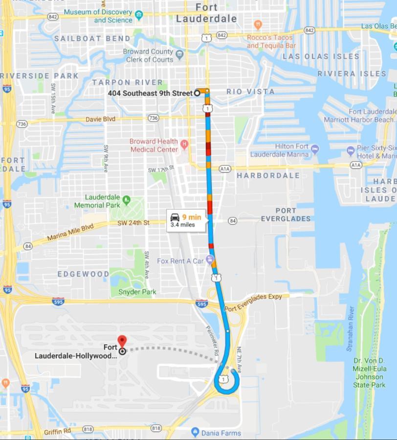 Lunasea Apt Downtown Airport-Cruise 劳德代尔堡 外观 照片